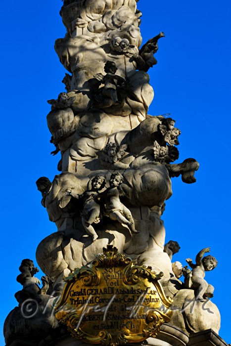 Dreifaltigkeitssäule (Pestsäule) im Innenhof