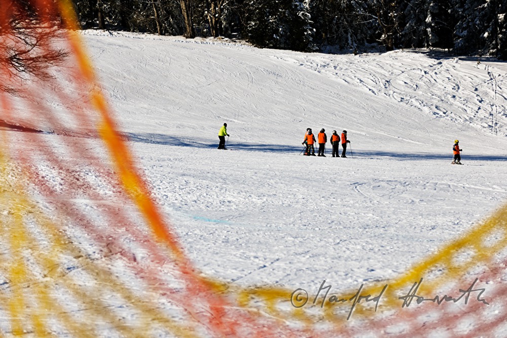 Kinder-Skikurs-Gruppe am Viehberg