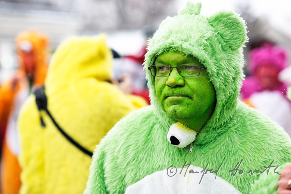 Bä beim Faschingsumzug