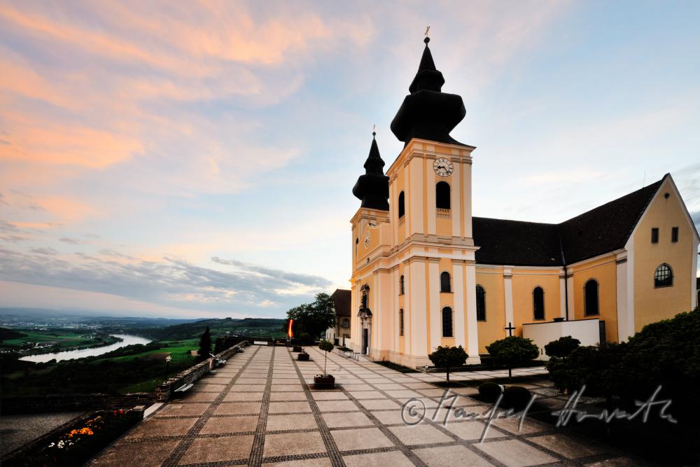 Wallfahrtskirche Maria Taferl und Donau
