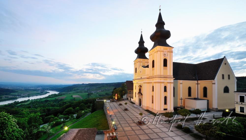 Wallfahrtskirche Maria Taferl und Donau
