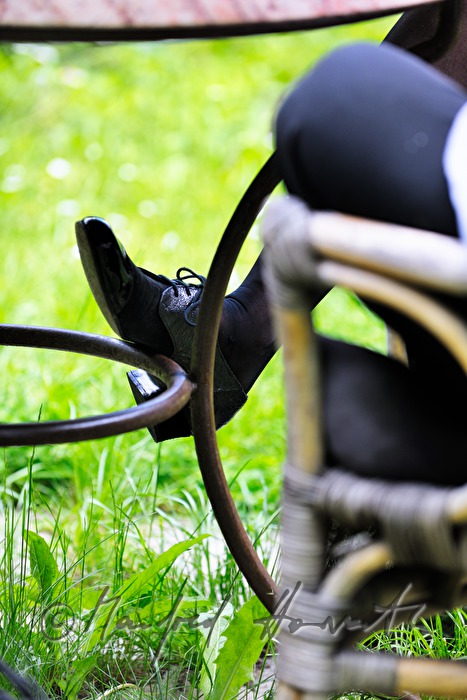 der Schuh der Schauspielerin Anne Bennent