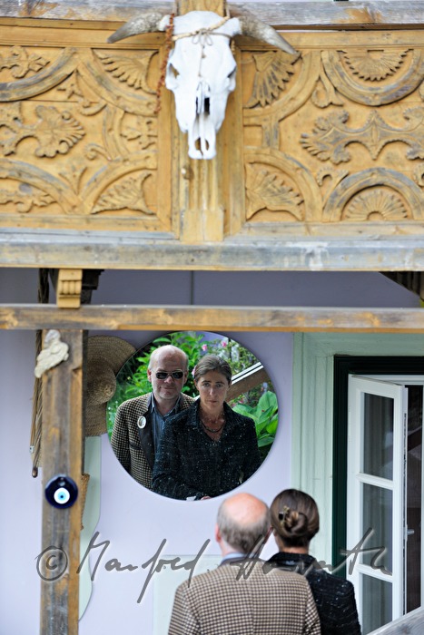 Otto Lechner und Anne Bennent in ihrer Villa