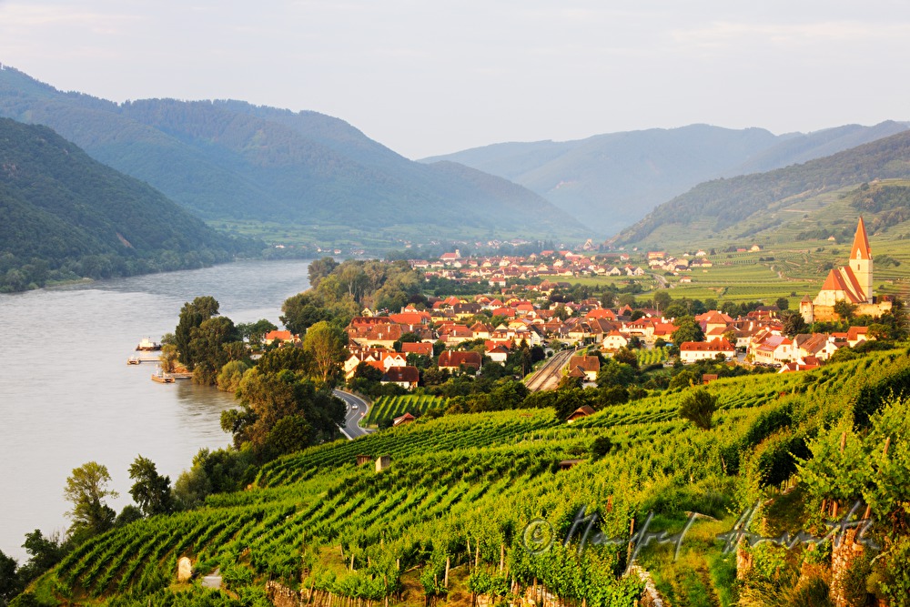 Blick von Riede Klaus auf die Donau
