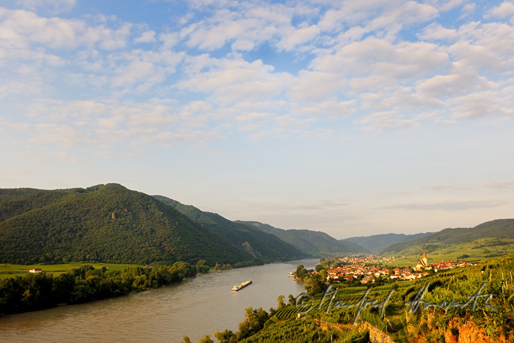 Blick von Riede Klaus auf die Donau