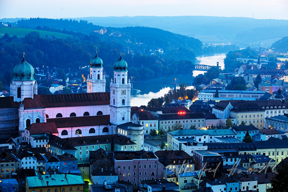 Blick über die Stadt auf den Dom