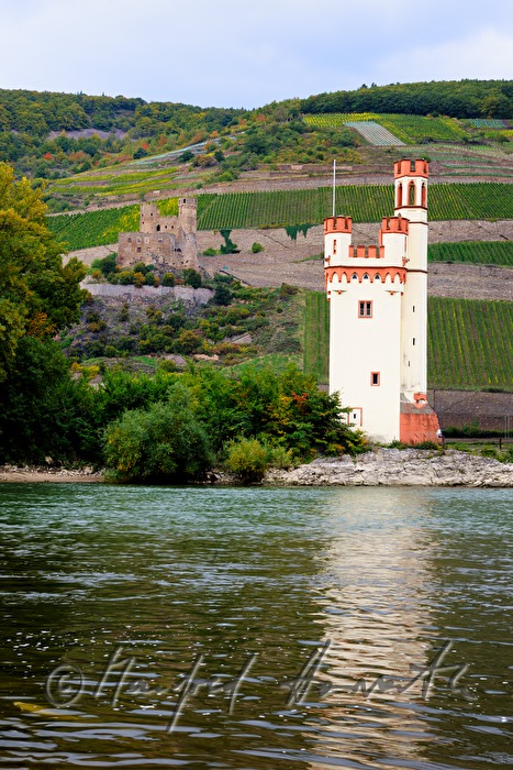 Binger Mäuseturm auf der Mäuseturminsel im Rhein