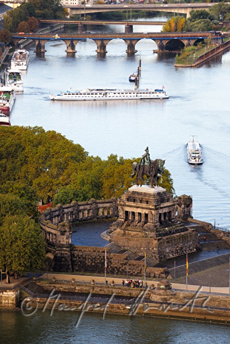 Kaiser-Wilhelm-Denkmal am 