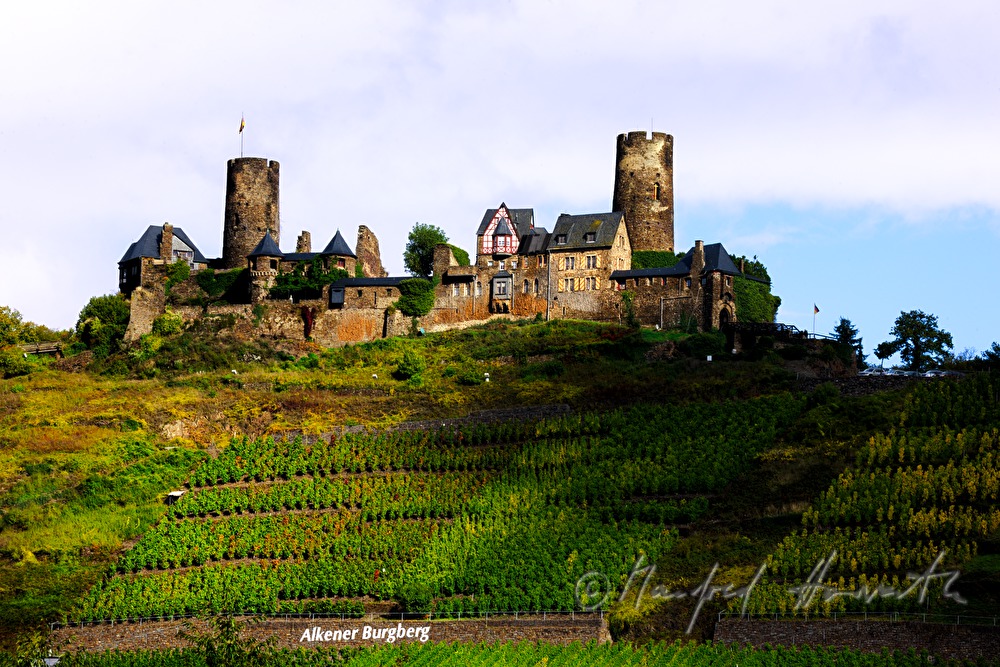 Burg Thurant in den Weinbergen
