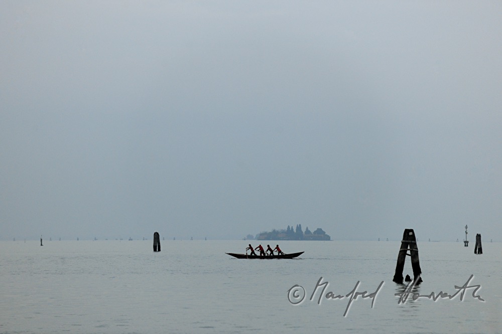 Ruderboot bei San Michele
