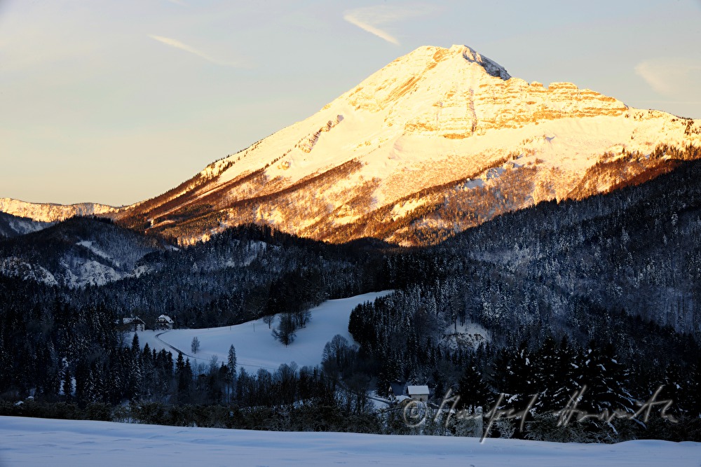 Blick von Annaberg zum Ötscher