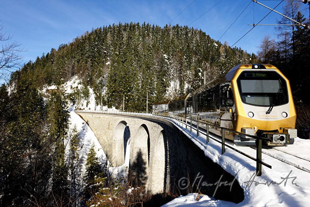 Saugrabenviadukt der Mariazellerbahn