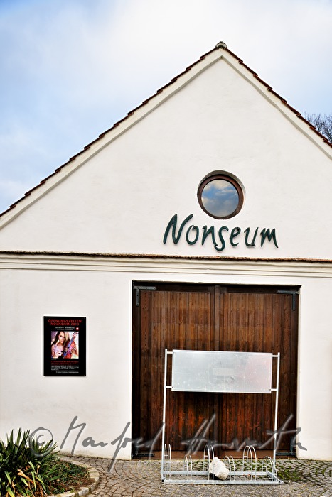 Fahrradständer vor dem Museum