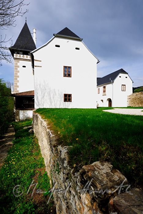 hofseitige Ansicht mit Turm