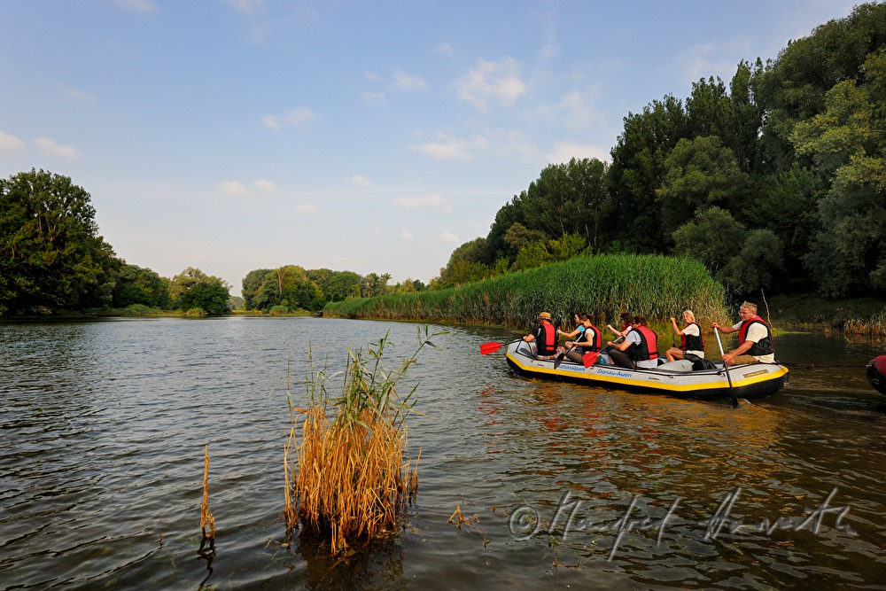 geführte Rafting-Tour mit Rangern des Nationalpark-Zentrums