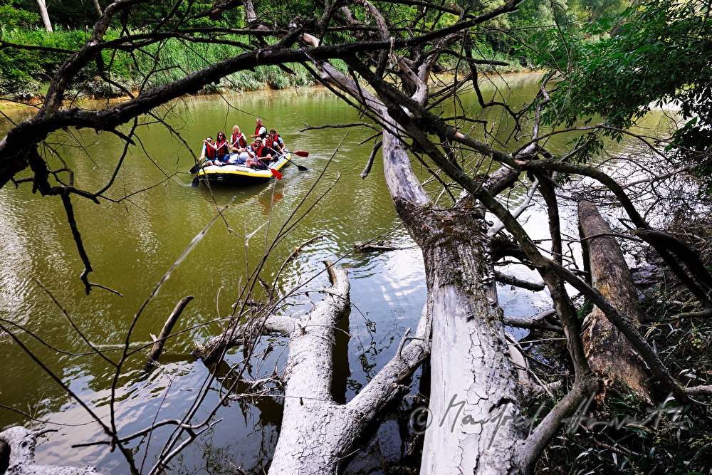 geführte Rafting-Tour mit Rangern des Nationalpark-Zentrums