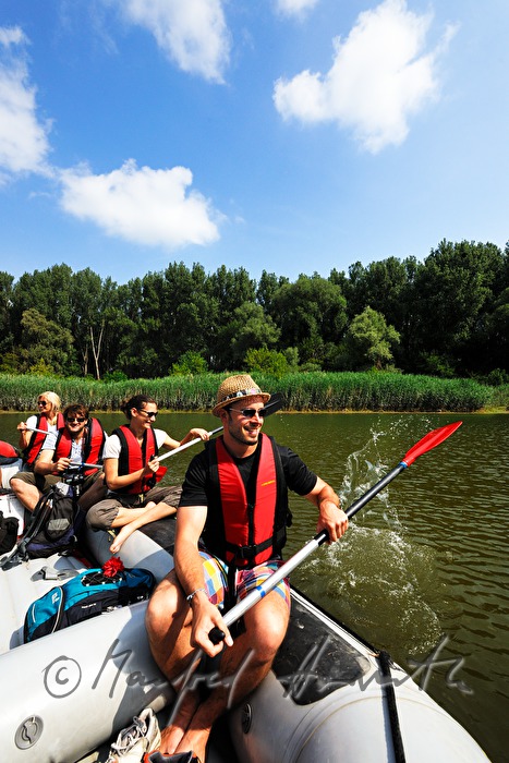 geführte Rafting-Tour mit Rangern des Nationalpark-Zentrums