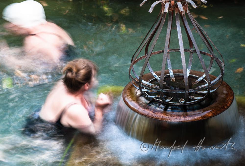 Quelle für Thermalwasser im Thermalbad
