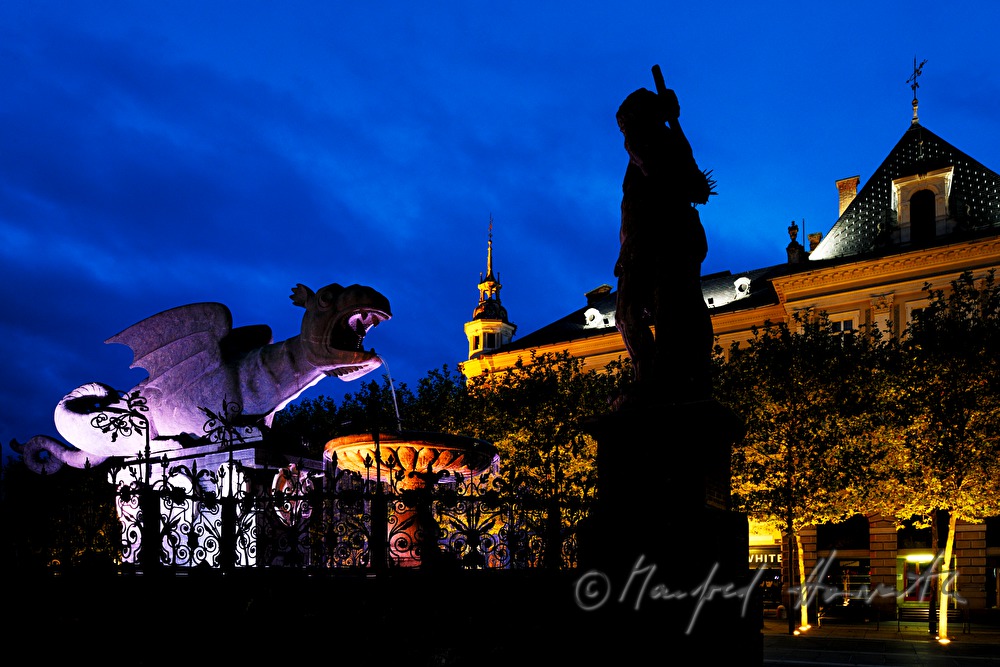 Lindwurm am Hauptplatz