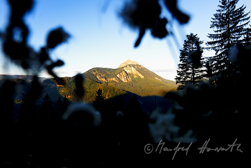 Blick vom Alpenhotel Gösing Richtung Westen