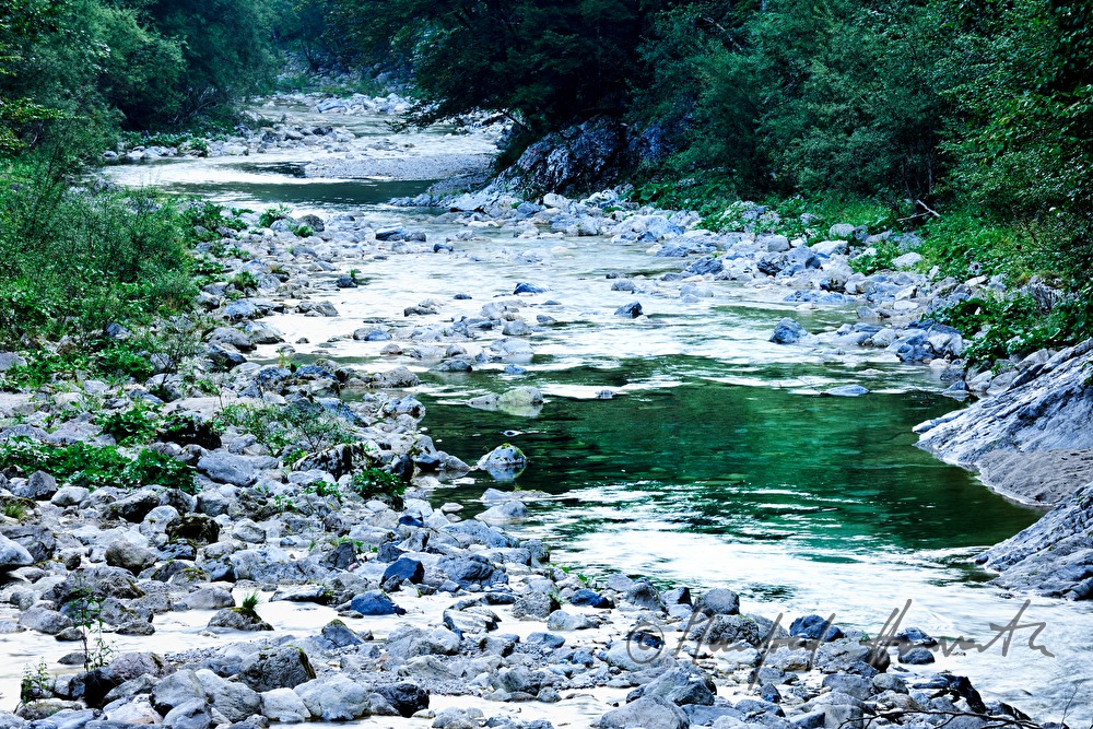 Flussbett der Erlauf in den Hinteren Tormäuern
