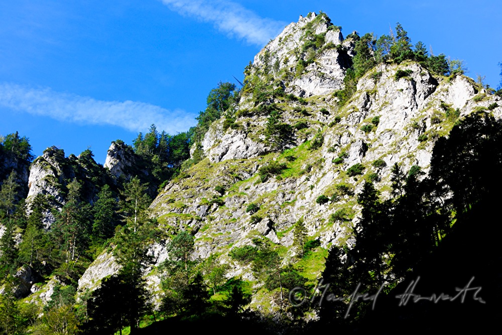 Felsen beim Stierwaschboden in den Hinteren Tormäuern