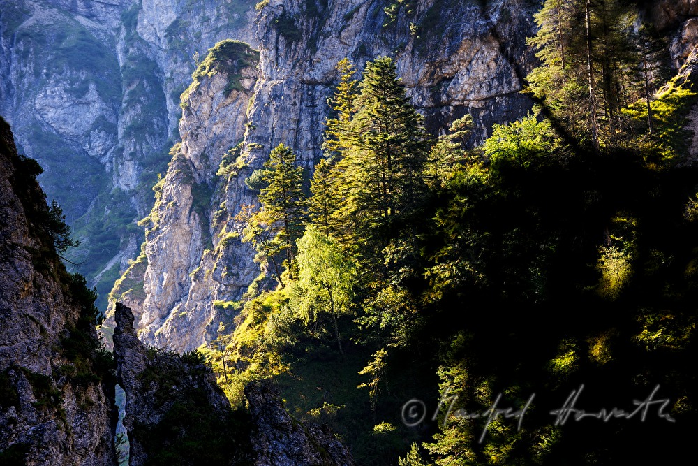 Felsen beim Stierwaschboden in den Hinteren Tormäuern