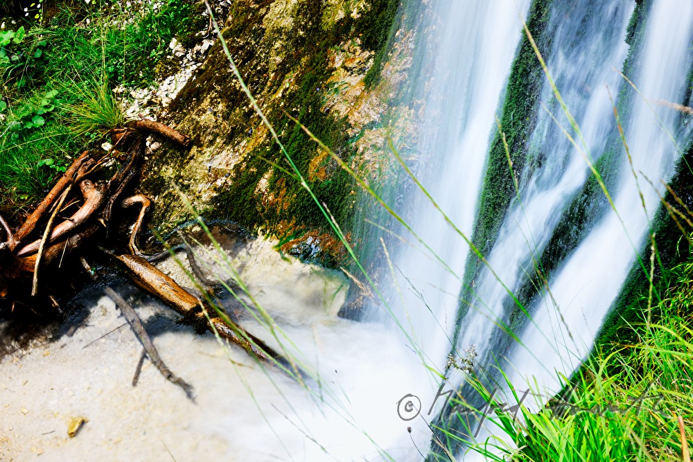 kleiner Wasserfall beim Hagengut
