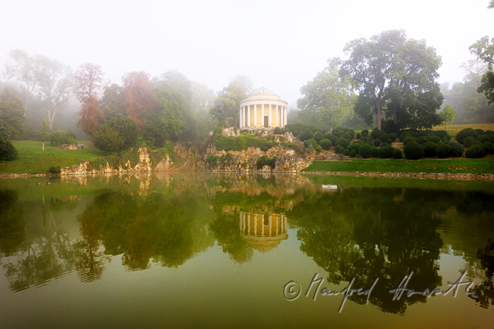Leopoldinentempel im Landschaftsgarten