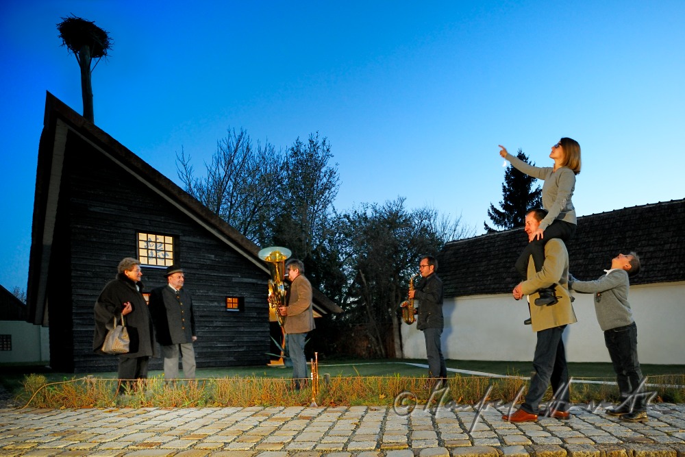 Storchenhaus des japanischen Architekten Terunobu Fujimori