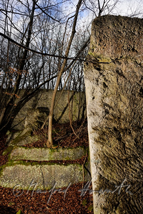 historischer Kalksteinbruch 