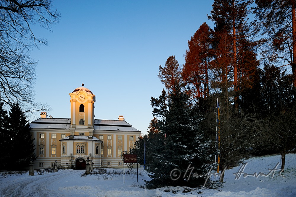Renaissance- Schloss Rosenau von 1593