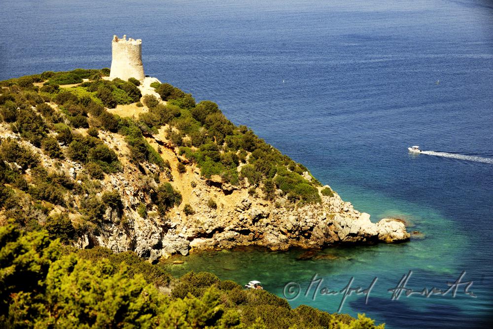 Nuraghe (prähistorischer Turmbau) bei Capo Caccia