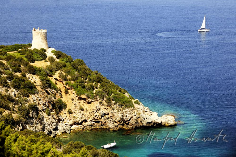 Nuraghe (prähistorischer Turmbau) bei Capo Caccia