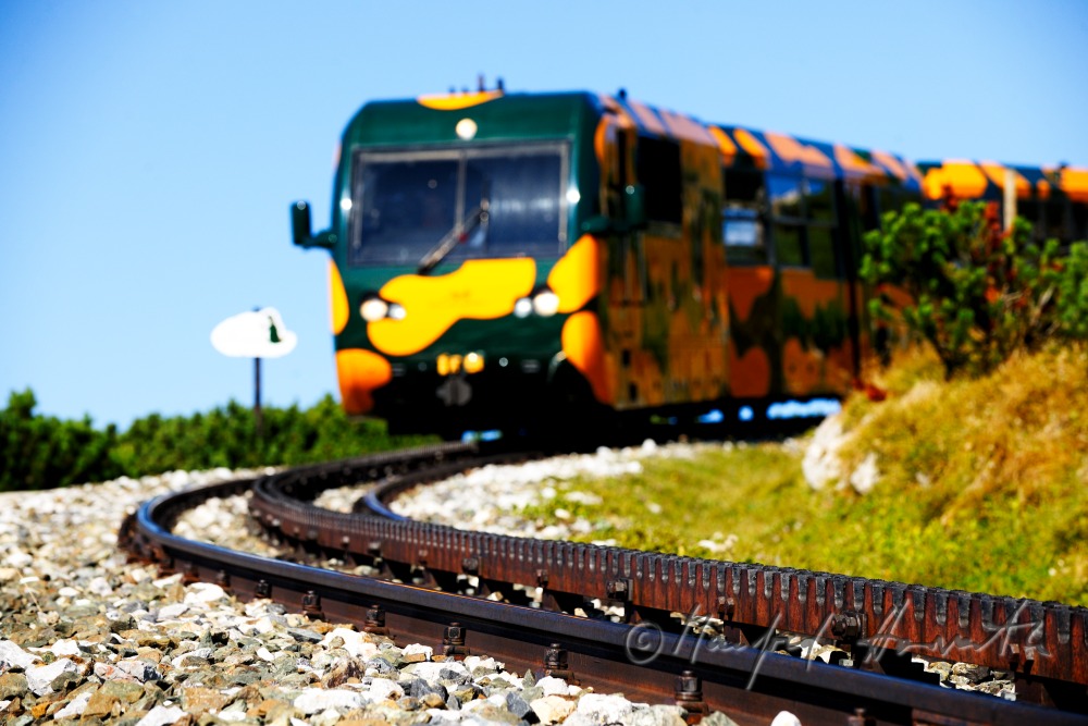 Zahnradbahn auf dem Hochschneeberg