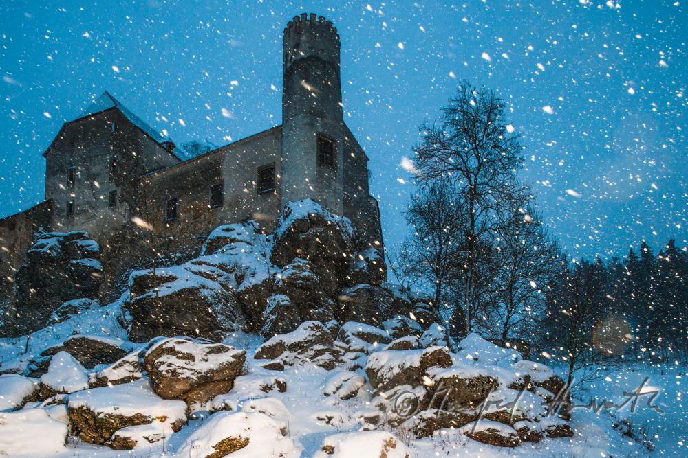 Schloss Waldenfels auf festem Granitgrund gebaut