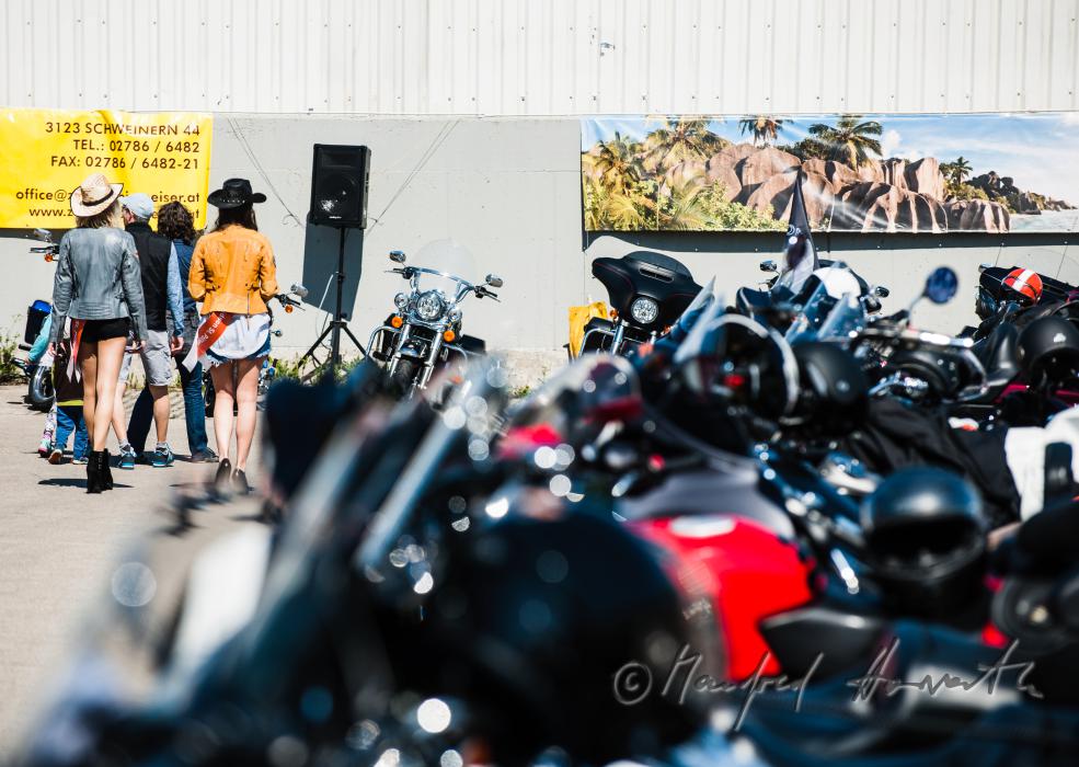 Harley Davidson-Motorradtreffen