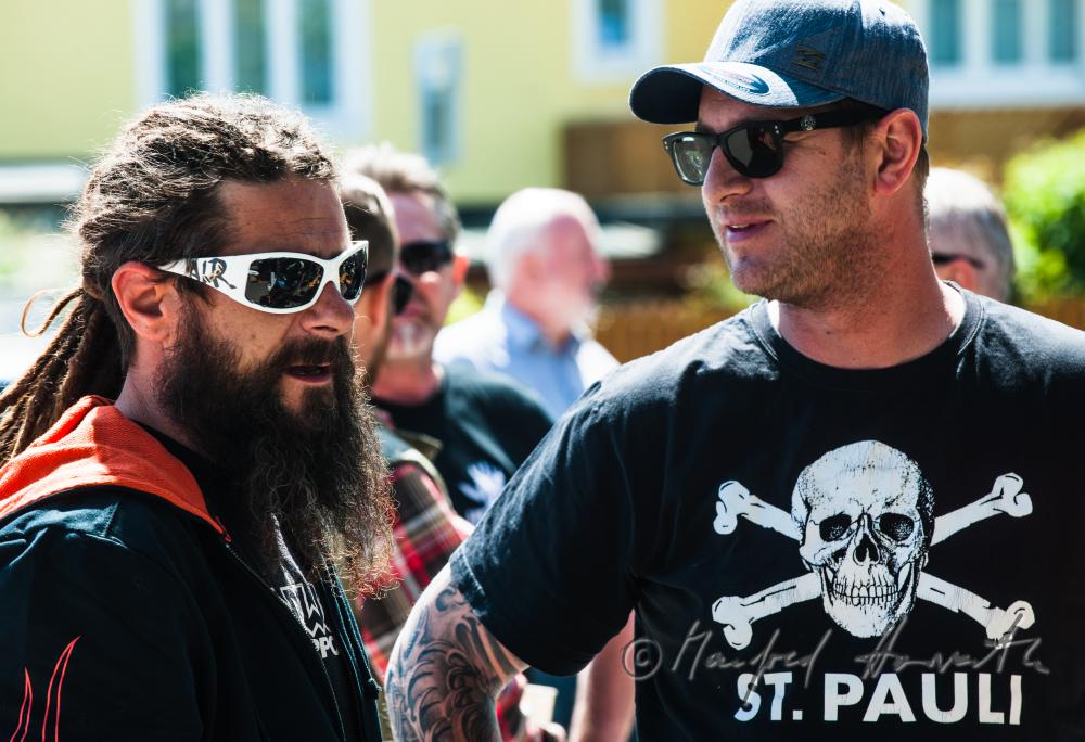 Harley Davidson-Motorradtreffen