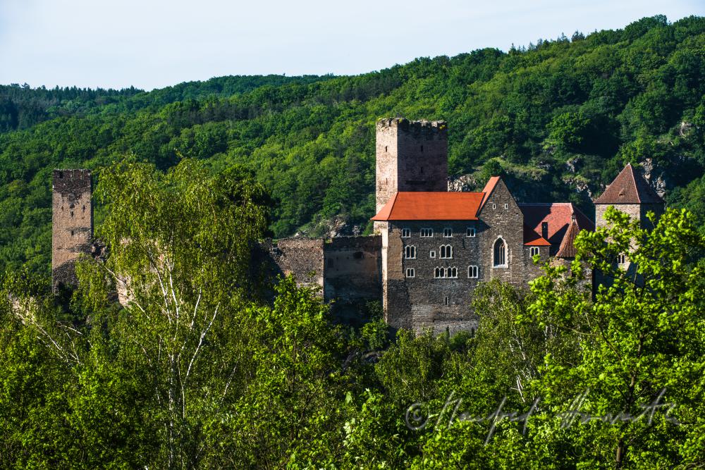 Burg Hardegg im Kessel des Thayatales